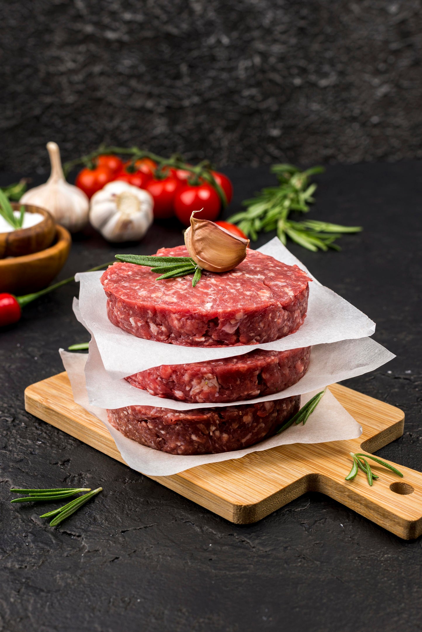 Burger patties
