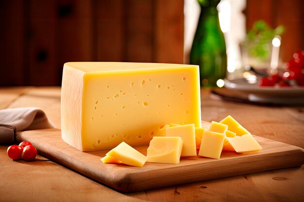 Cheddar cheese pkg